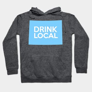 Colorado Drink Local CO Blue Hoodie